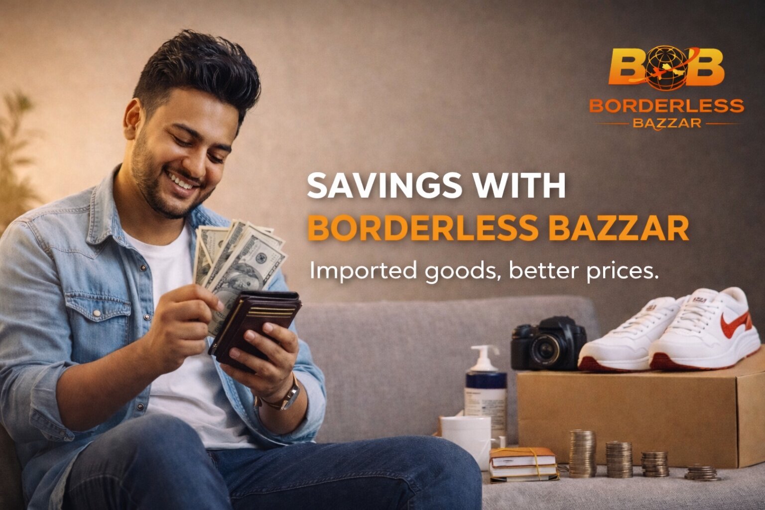 How Borderless Bazzar Helps You Save Money While Shopping Internationally in Nepal!!