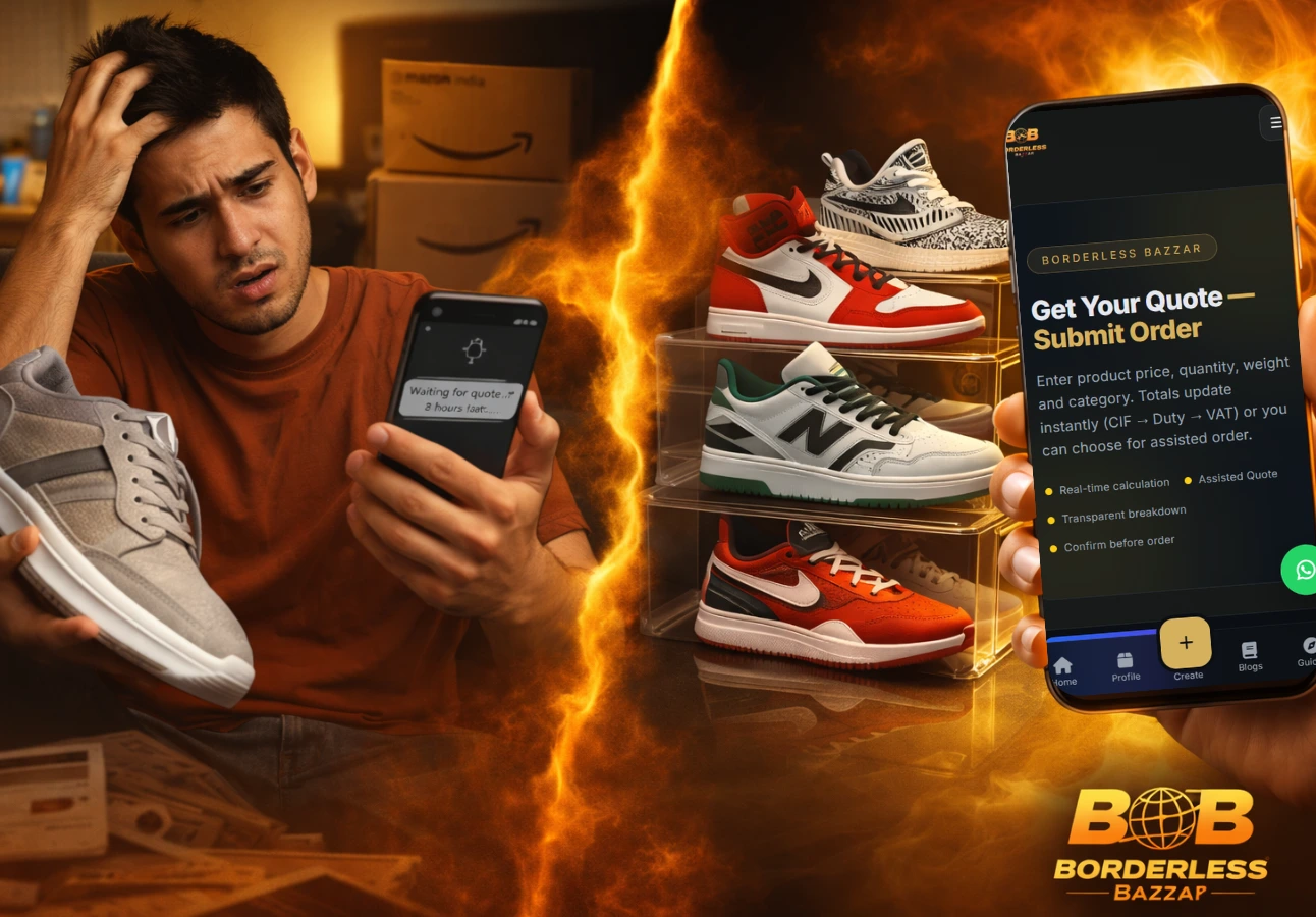 How to Order Original Sneakers from India and Get Delivery in Nepal via Borderless Bazzar