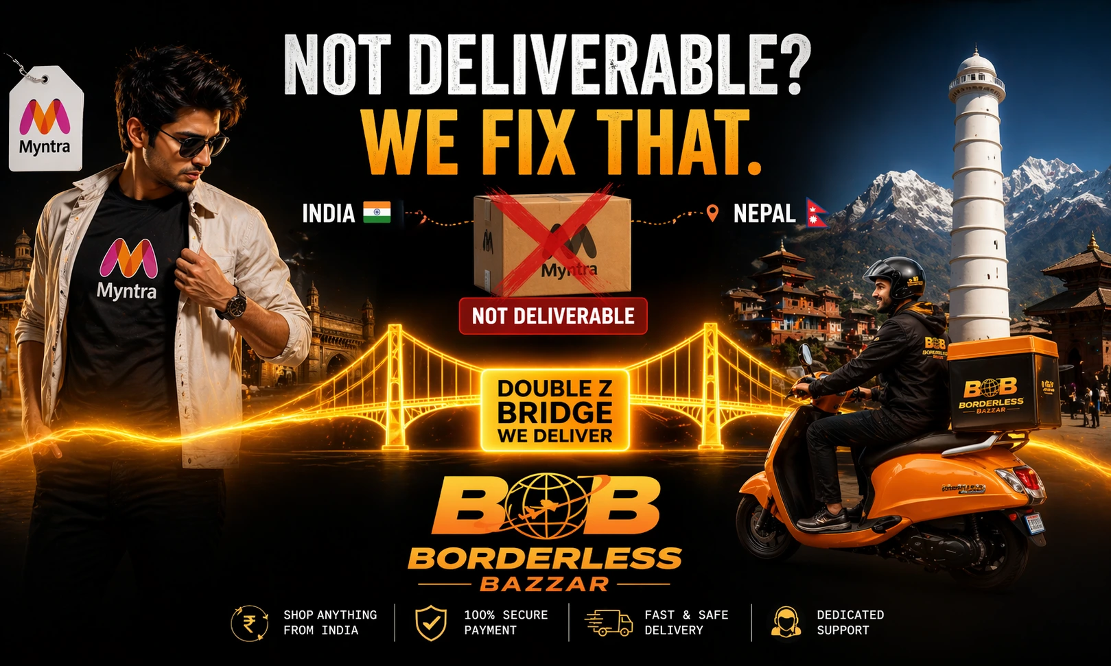 Why Myntra Doesn’t Deliver to Nepal (And How to Fix It) ?