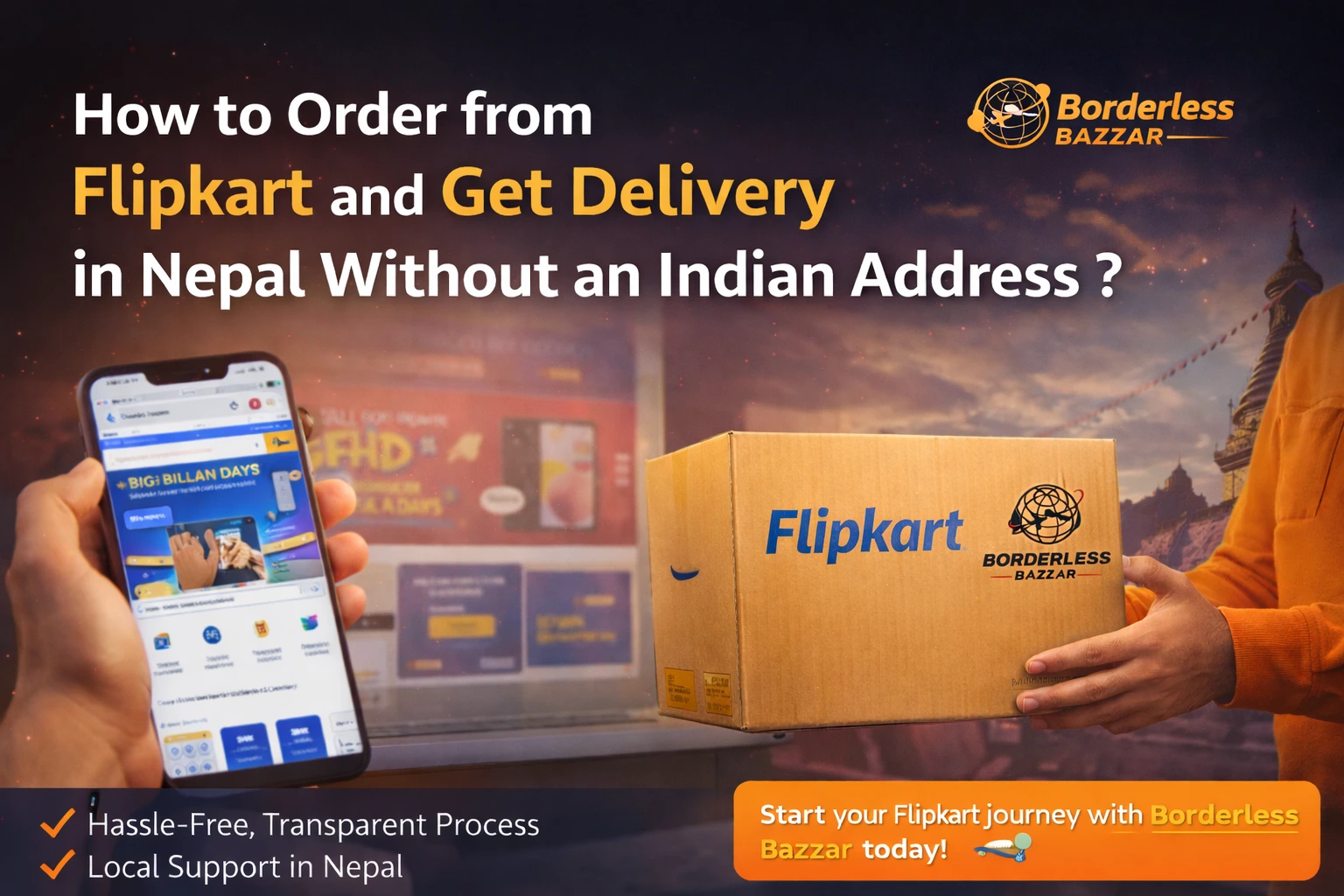 How to Order from Flipkart in Nepal (2026 Guide – No Indian Address Needed)